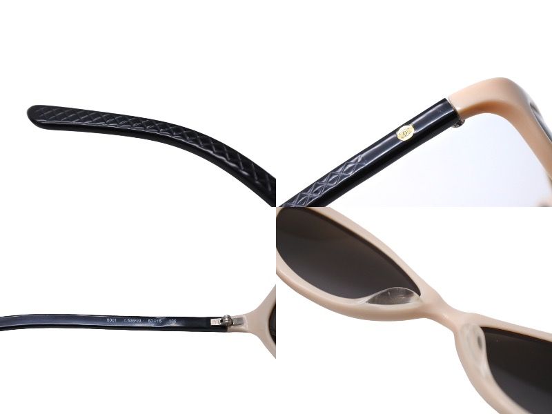 CHANEL シャネル サングラス メガネ キャッツアイ 5001 ベージュ