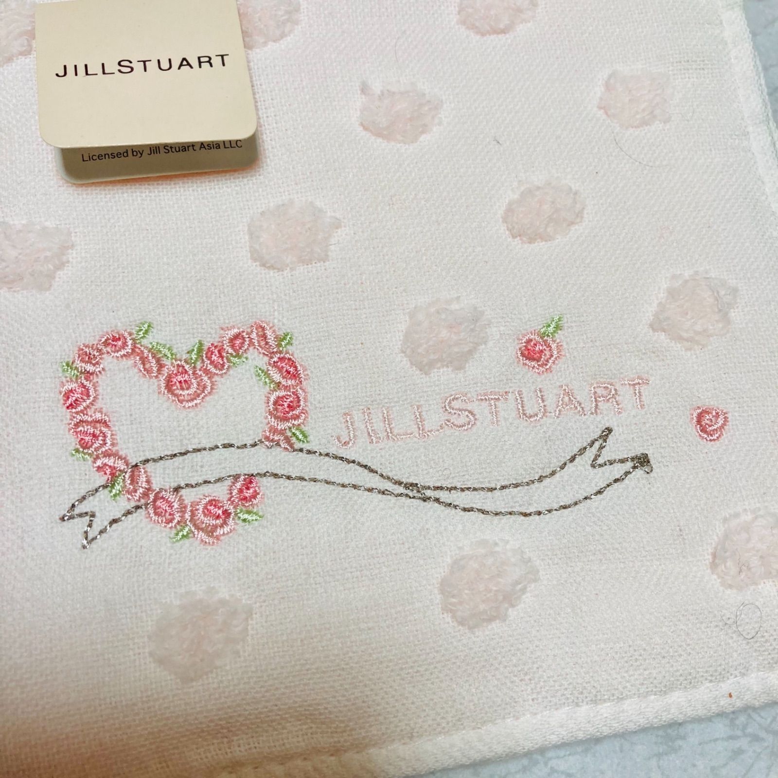 JILLSTUART ジルスチュアート ガーゼ ハンカチ 新品 未使用