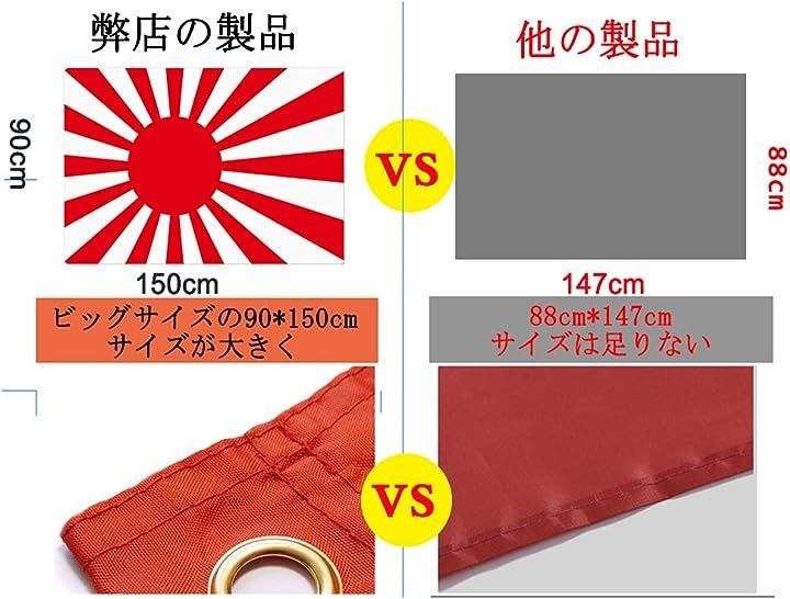 日本国旗 90X150cm 国旗 日本の国旗 屋内 屋外 - 応援グッズ