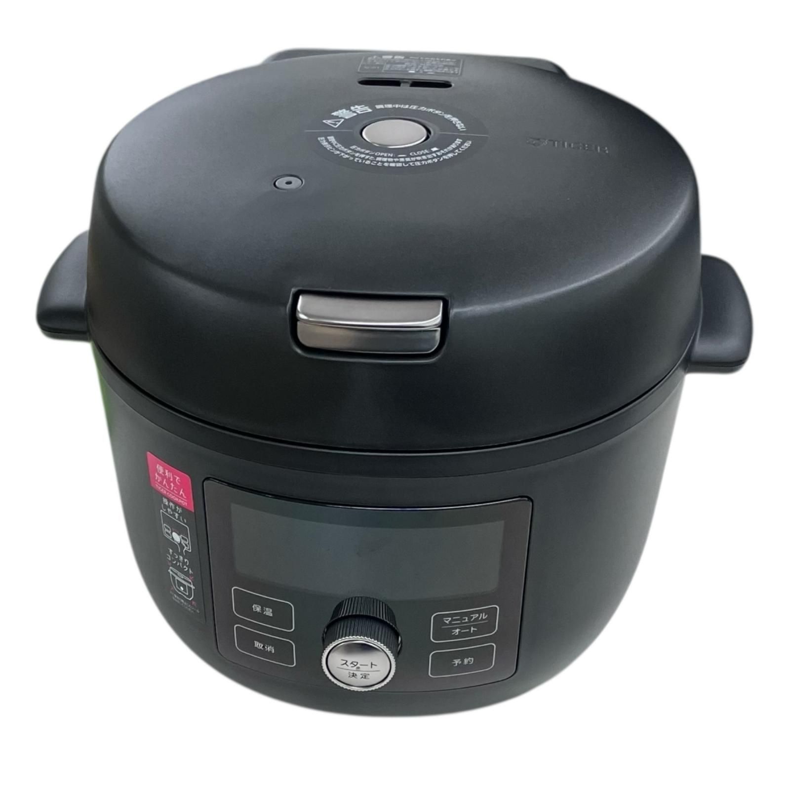 186000 ♥ TIGER タイガー 電気圧力鍋 COK-A220 マットブラック WWW_KANDAIZUMI_COM