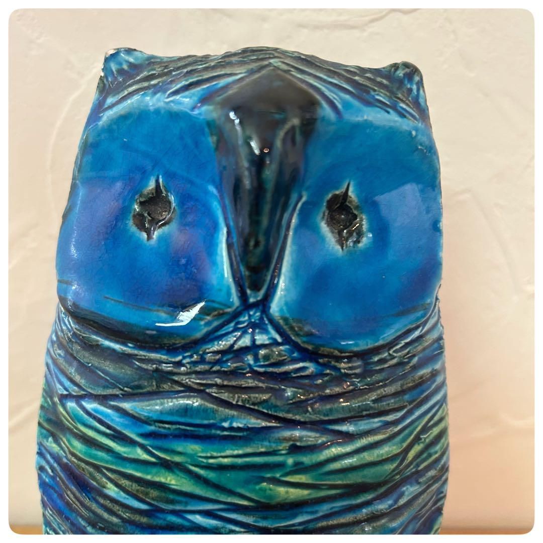 刻印ありFLAVIA フラヴィアビトッシMONTELUPO ふくろうイタリア 刻印ありFLAVIA フラヴィアビトッシMONTELUPO ふくろうイタリア