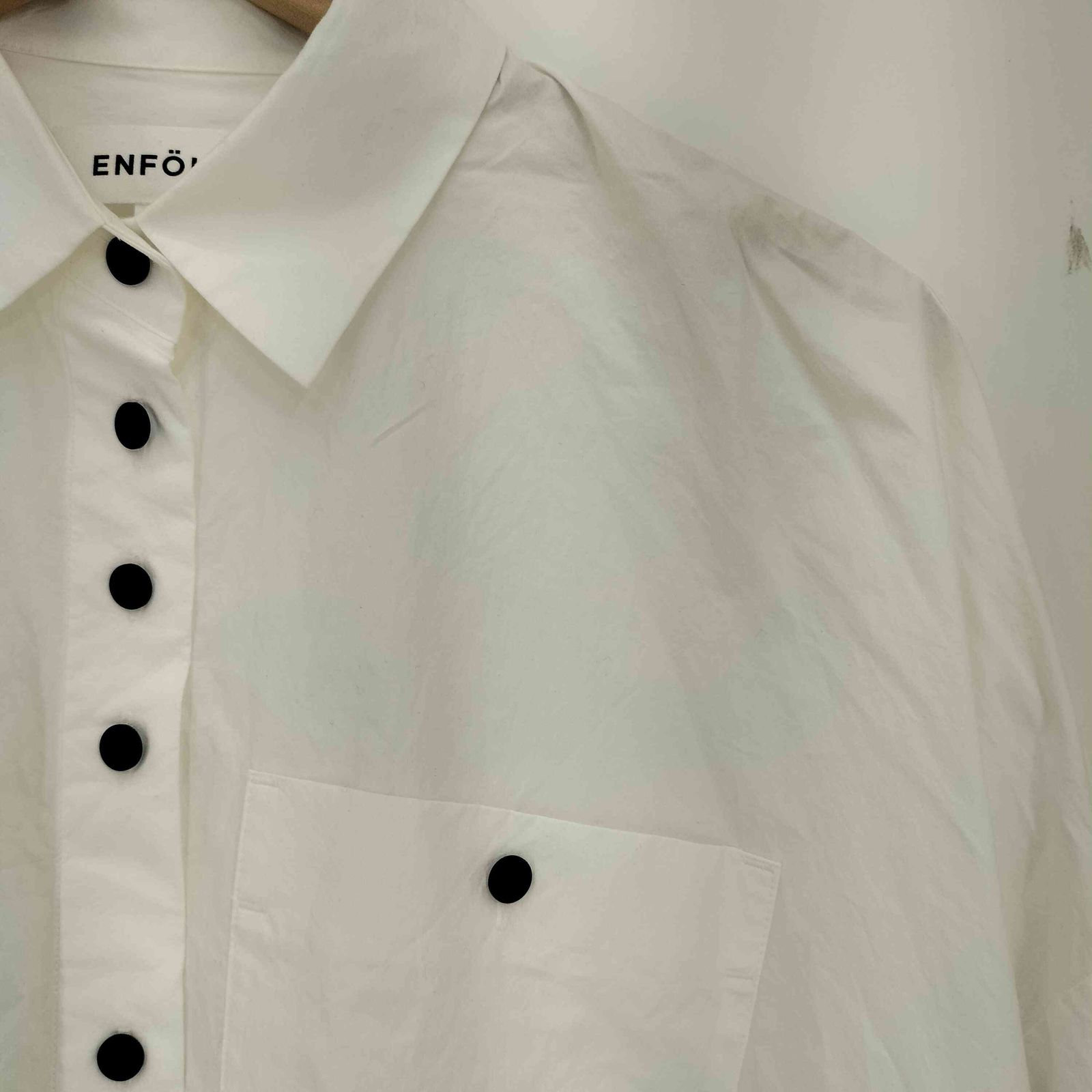 エンフォルド ENFOLD HEXAGON SHIRT ヘキサゴンシャツ レディース JPN