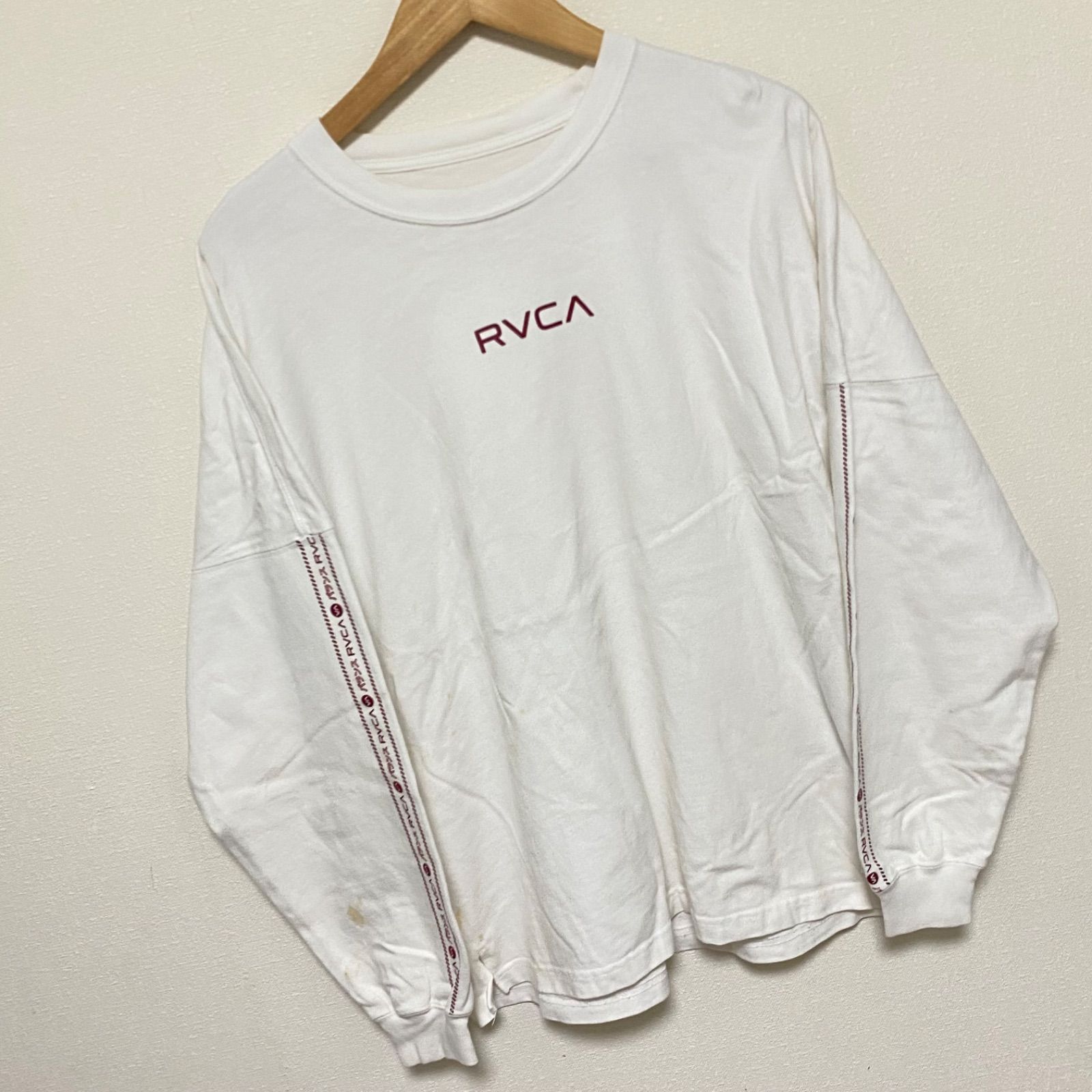 w^)b RVCA ルーカ 長袖 ロンT ロングスリーブ Tシャツ プルオーバー 