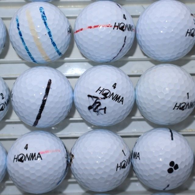 50個 ホンマ D1 2022年モデル Bランク HONMA 中古 ロストボール ゴルフボール 送料無料 snt