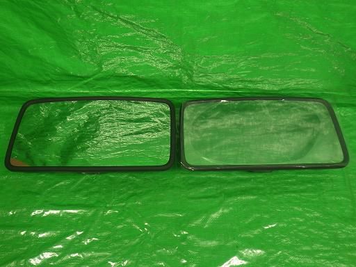 【中古】純正申告  トラック用 ミラー 大 42×22cm 2個セット