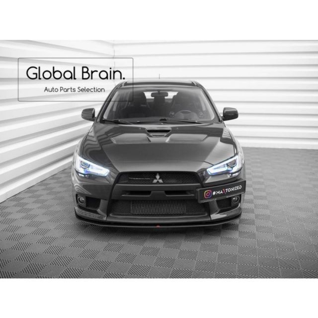 ランサー エボリューション 10 エボX ランエボ フロント リップ