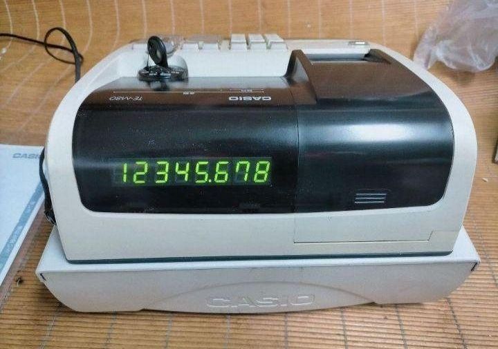 新しいコレクション カシオレジスター TE-M80 中古品 人気機種