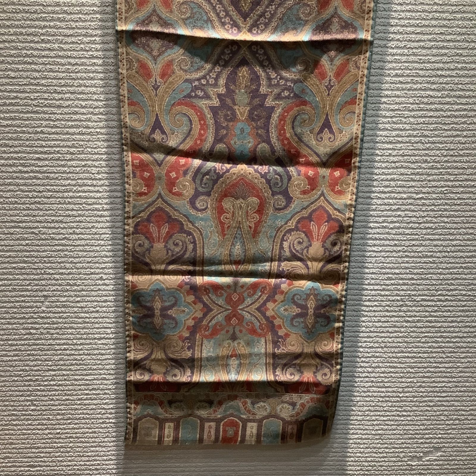 ☆年末年始セール☆ 美品 ETRO エトロ ペイズリー柄 シルク ウール