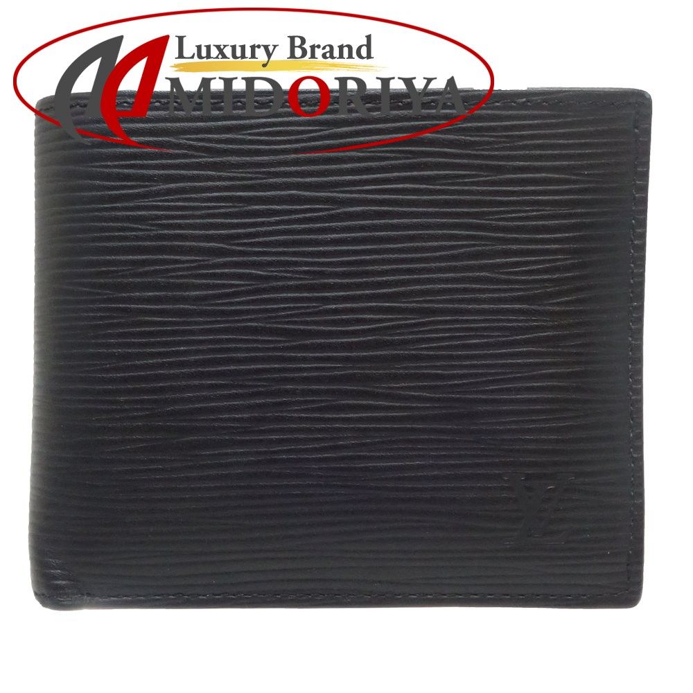 LOUIS VUITTON ルイヴィトン エピ ポルトフォイユ マルコＮＭ M62289 二つ折り財布 ノワール / 083243【中古】