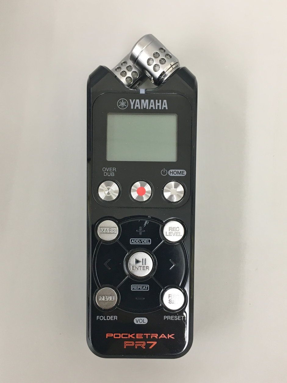 ヤマハ YAMAHA リニアPCMポケットレコーダー POCKETRAK PR7
