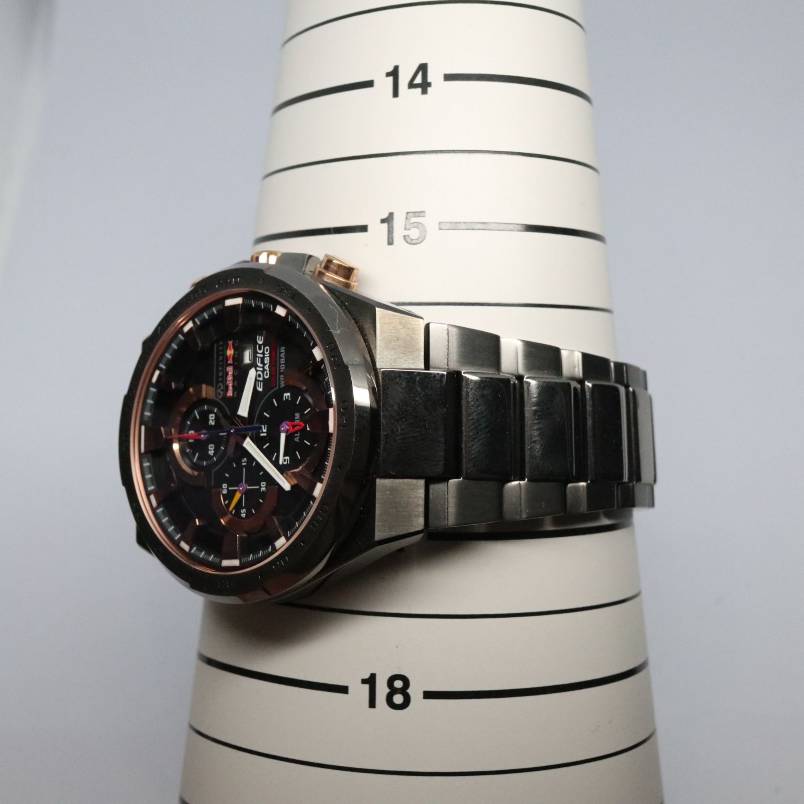 稼働品】CASIO EDIFICE カシオ エディフィス REDBULL レッドブル