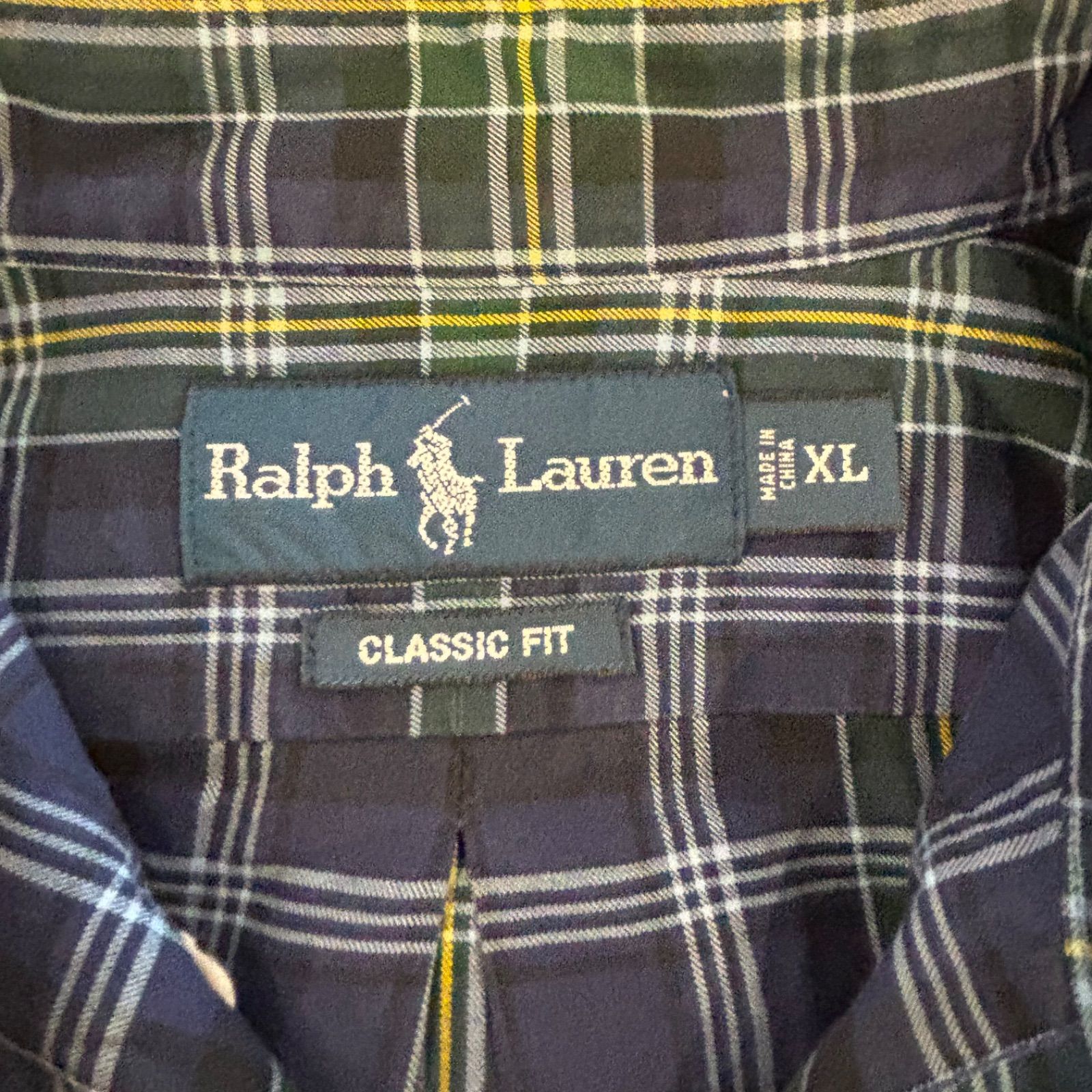 A2339 90's Ralph Lauren ポロ ラルフローレン ブラックウォッチ