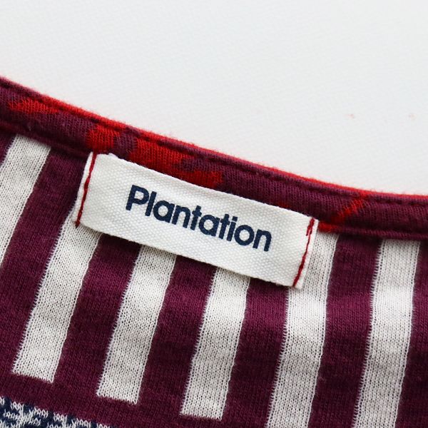 2022AW Plantation プランテーション フラワーキカJQカットソー 2 