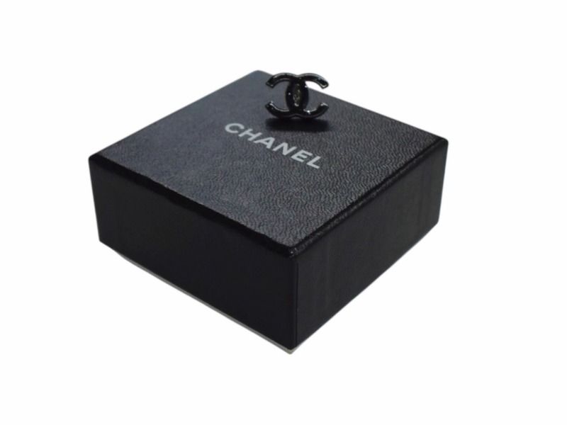 CHANEL シャネル ピアス ココマーク C23 C チェーン ライン