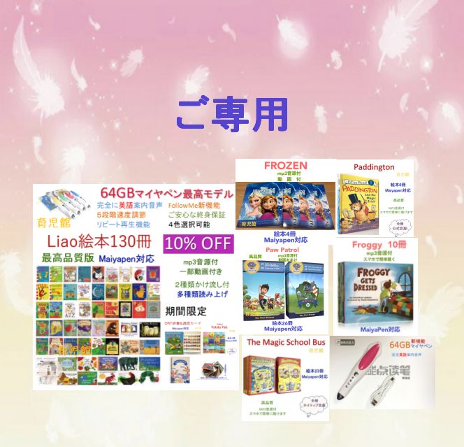 ご専用 追加分 PAW Patrol 絵本26冊 Frozen絵本4冊 The Magic School 