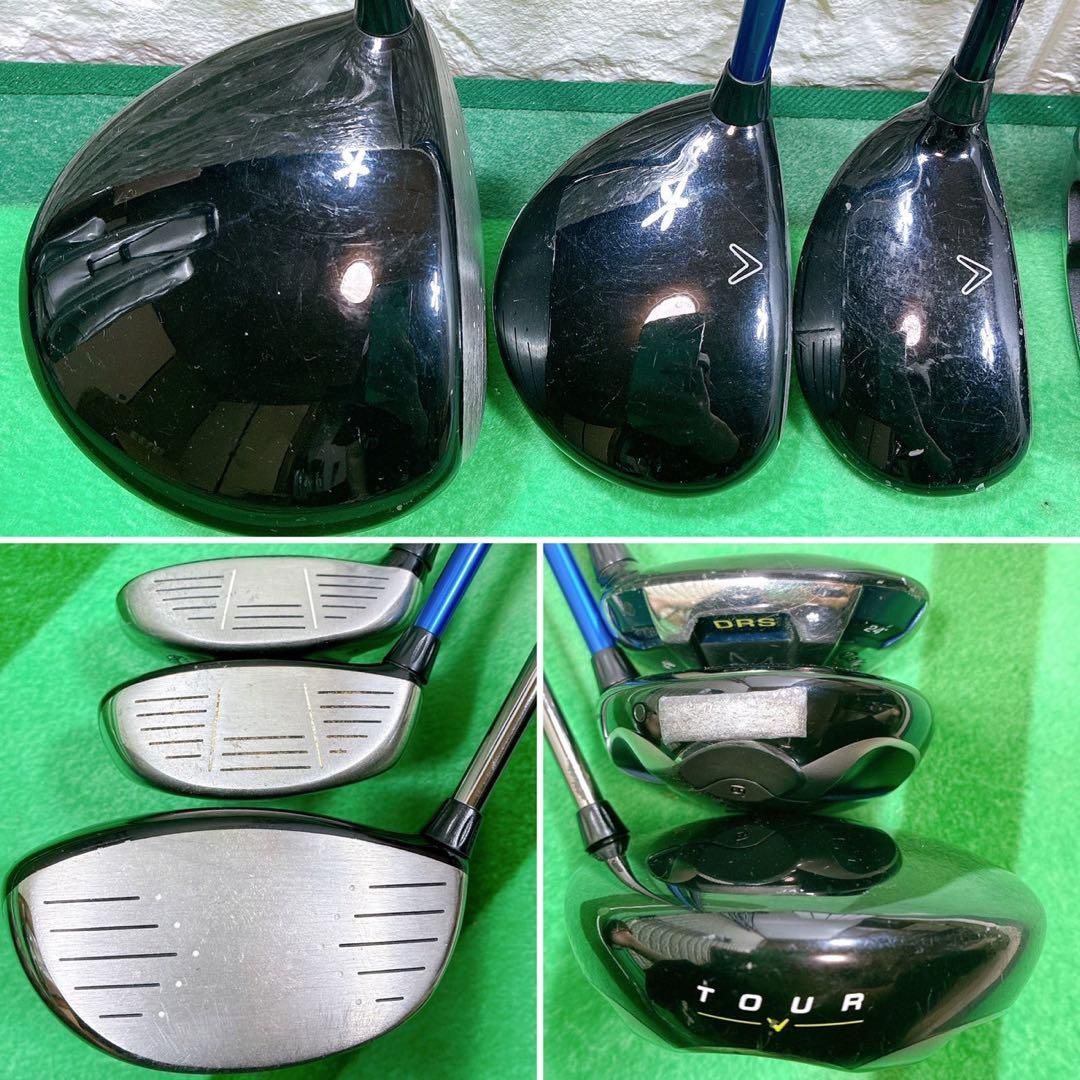 Callaway HYPER X メンズゴルフクラブセット 10本 初心者向け