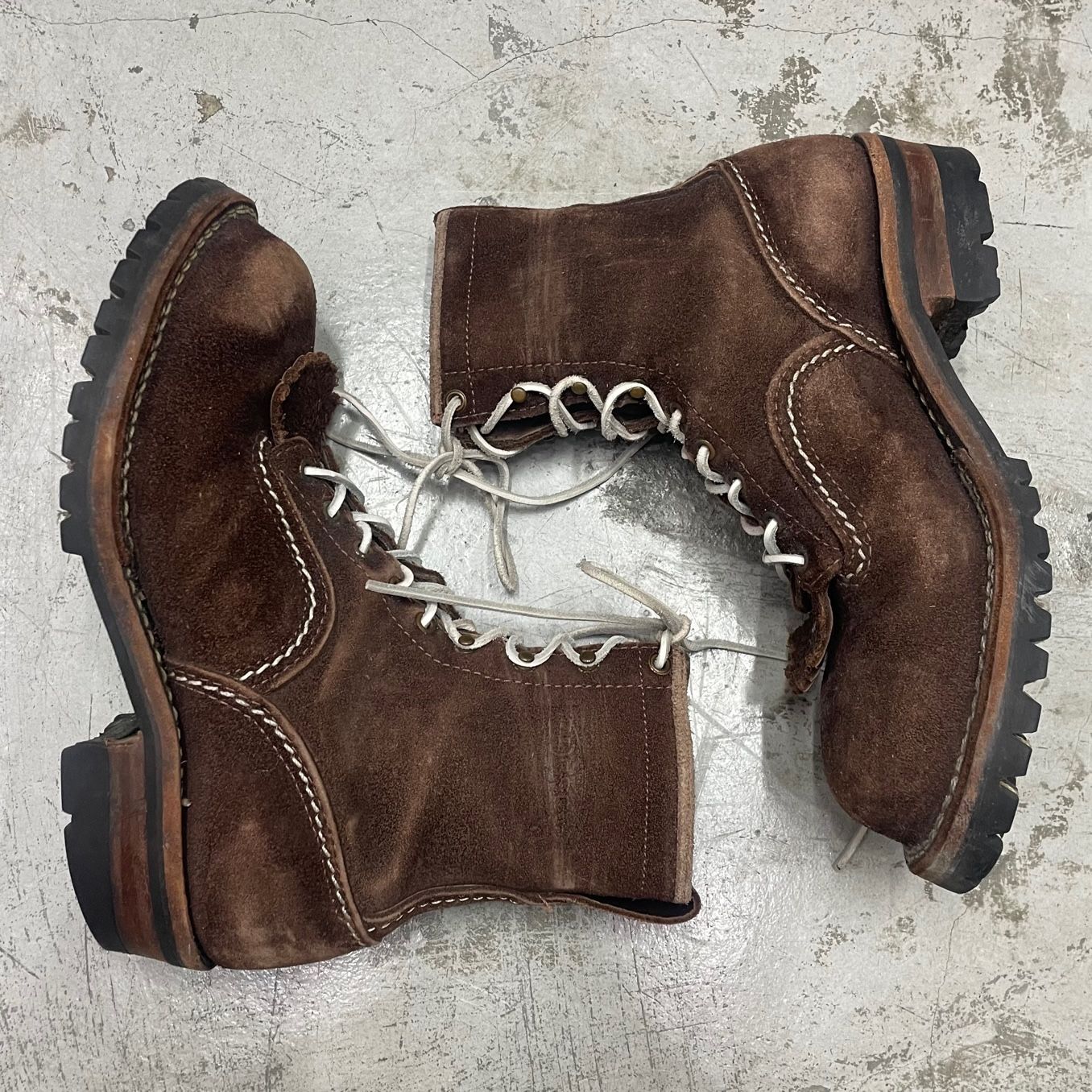 WESCO JOBMASTER スエード レザー ジョブマスター ブーツ ウエスコ 9E 