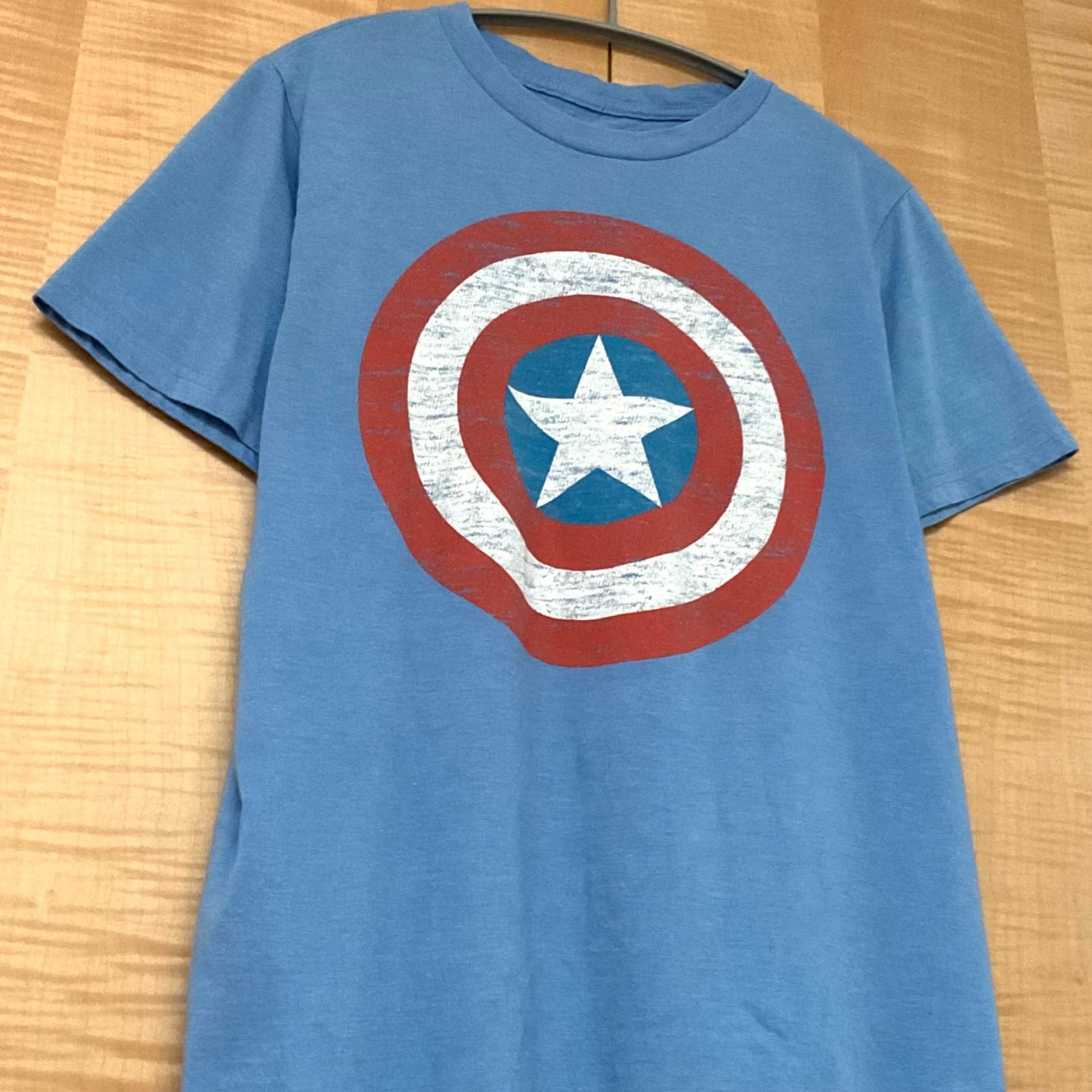 USA輸入古着 マーベル MARVEL キャプテン・アメリカ シールド マーク 