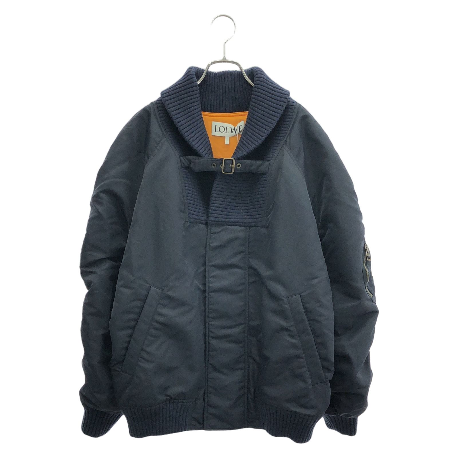 ロエベ LOEWE その他ジャケット ジャケット ネイビー ナイロン ジャケット レディース Used A
