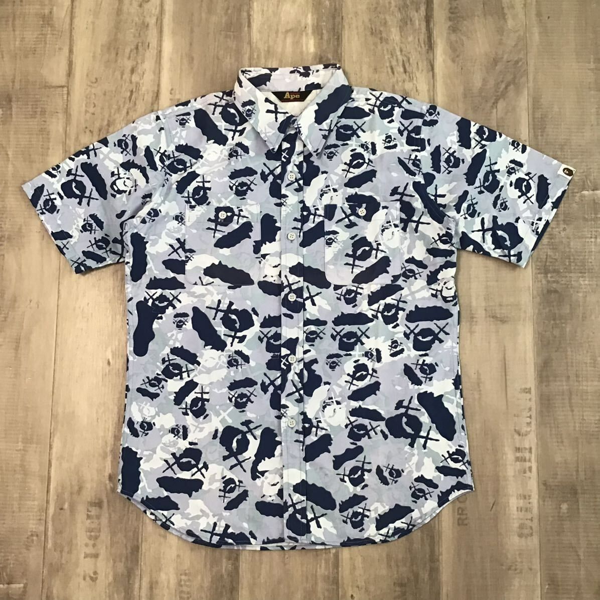 新品 STUSSY ステューシー シャツ サイズ:L フルジップ デニム