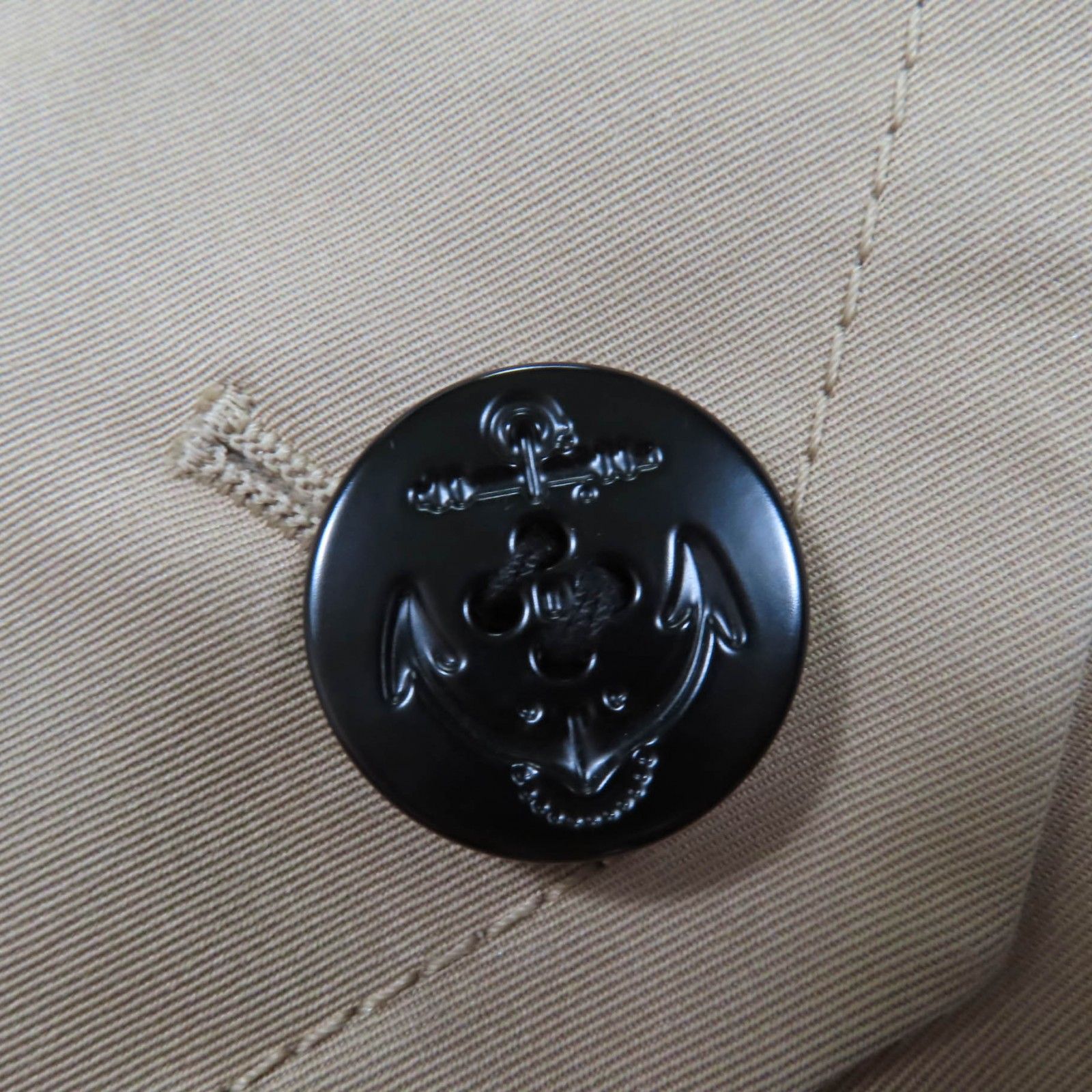 良品☆Sacai サカイ 23SS 23-06607 イカリボタン コットン ギャバジン  