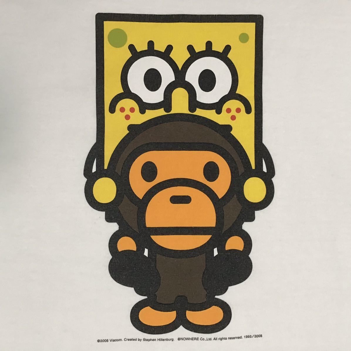 スポンジボブ マイロ Tシャツ BAPE milo ベイプ ape エイプ - メルカリ