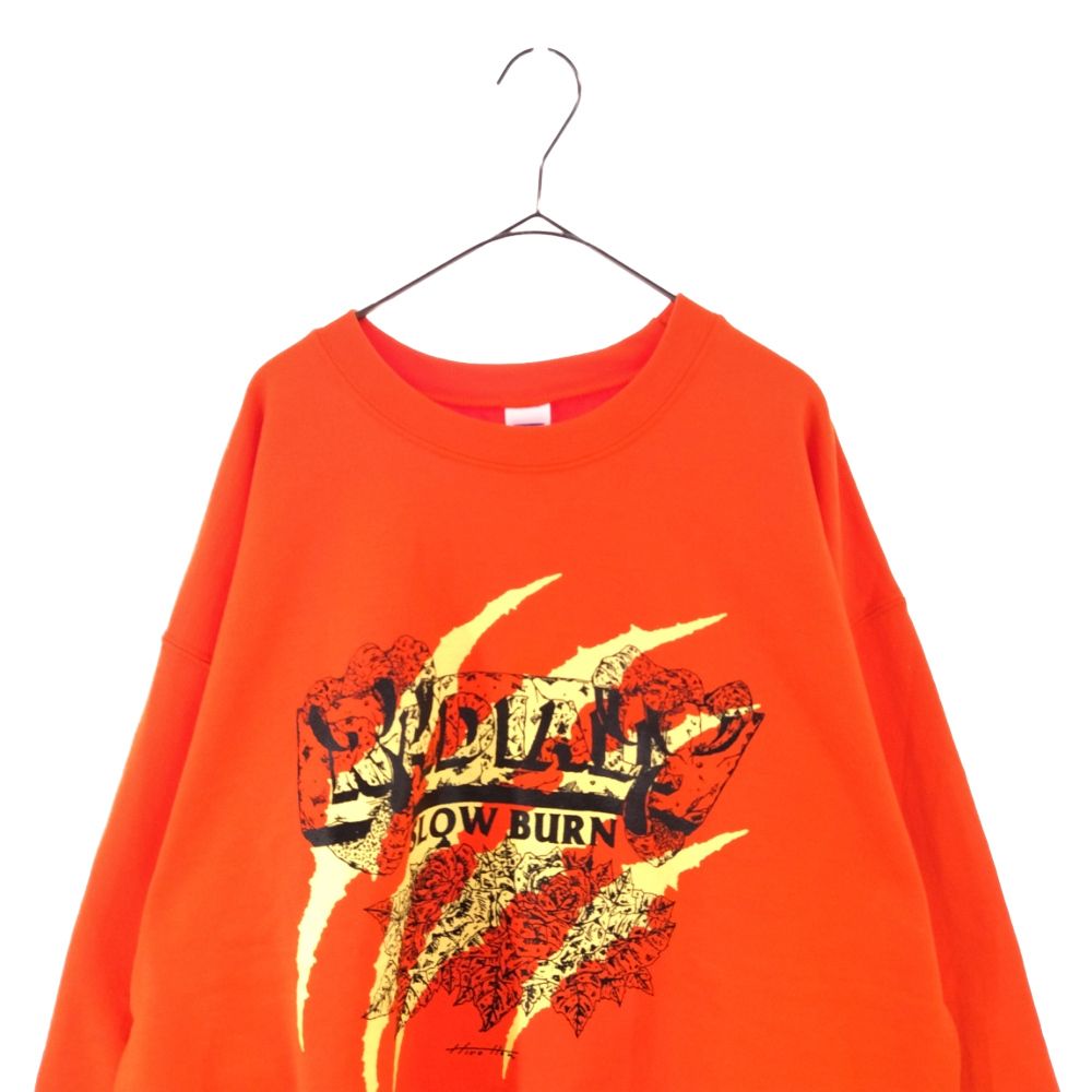 Supreme 20SS Radial Crewneck orange（Supreme Radial Crewneck  