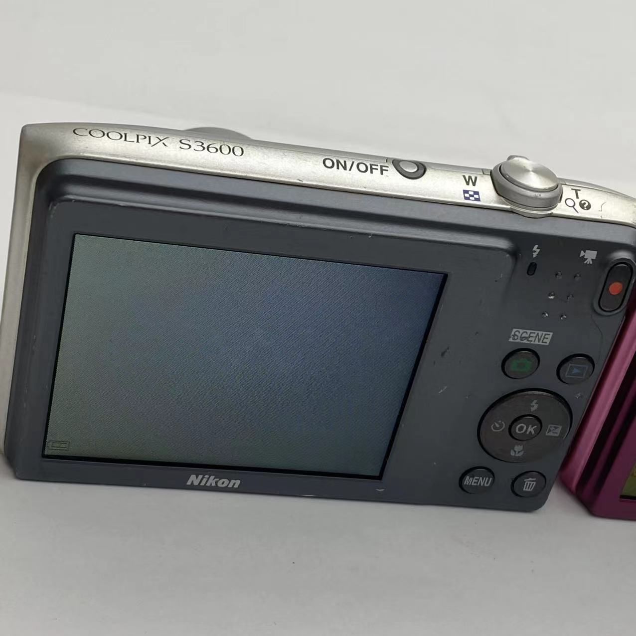 Nikon COOLPIX S3600 ニコン デジカメ ピンクとシルバー 2点セット