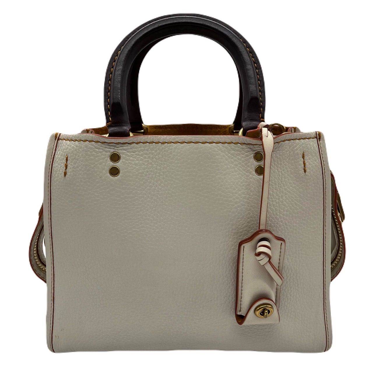 極美品<!-利用不可文字-!>COACH ショルダーバッグ 2way ローグ ターン 