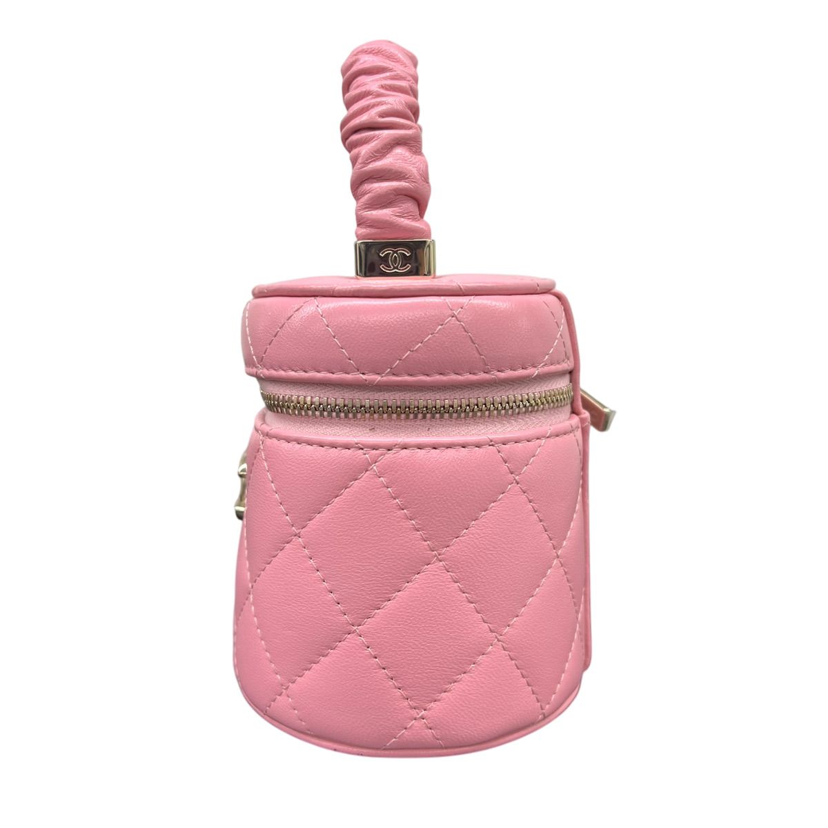 CHANEL シャネル マトラッセ 美品 ミニ バニティバッグ