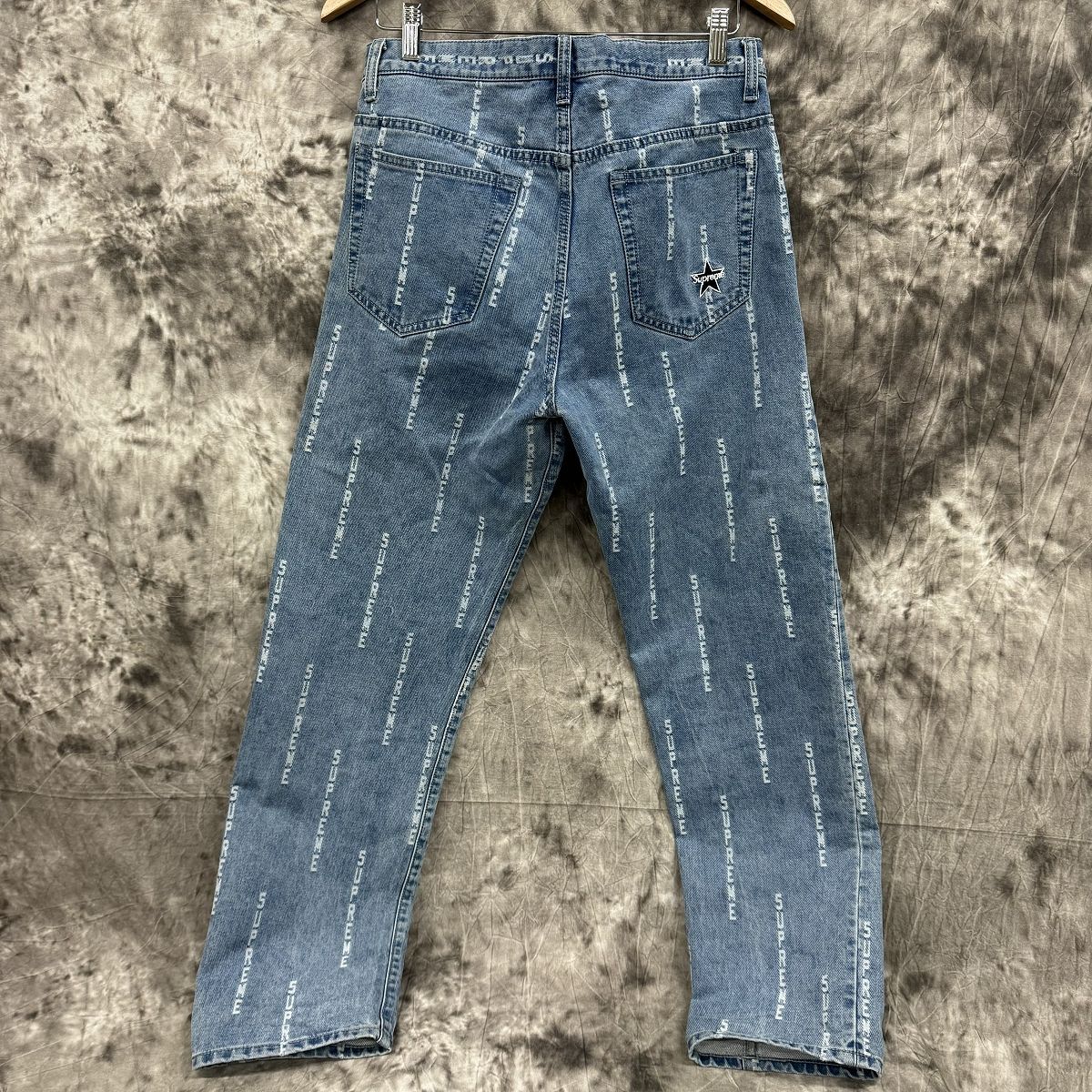 Supreme/シュプリーム【20AW】Logo Stripe Jacquard Regular Jean/ロゴ ...