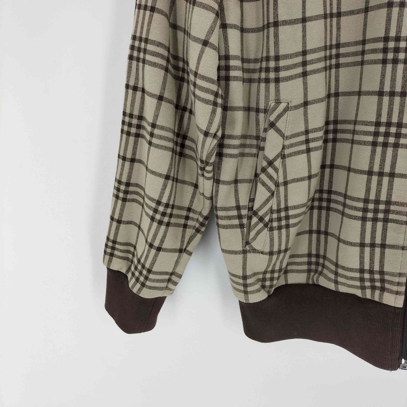 ウールリッチ WOOLRICH チェックジップアップスウェット メンズ import 