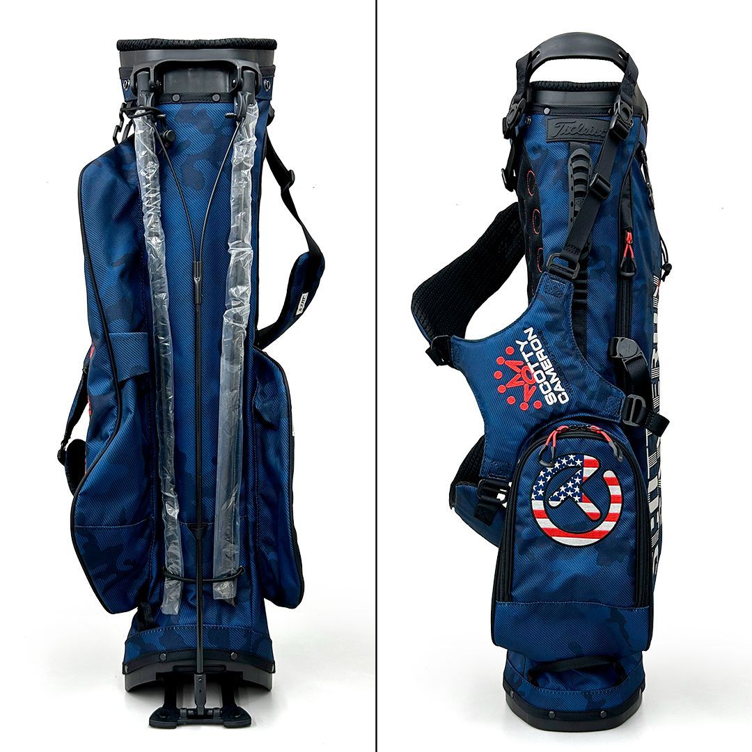 スコッティキャメロン　サークルT カートバッグ　ネイビー スコッティキャメロン サークルT カートバッグ ネイビー Scotty