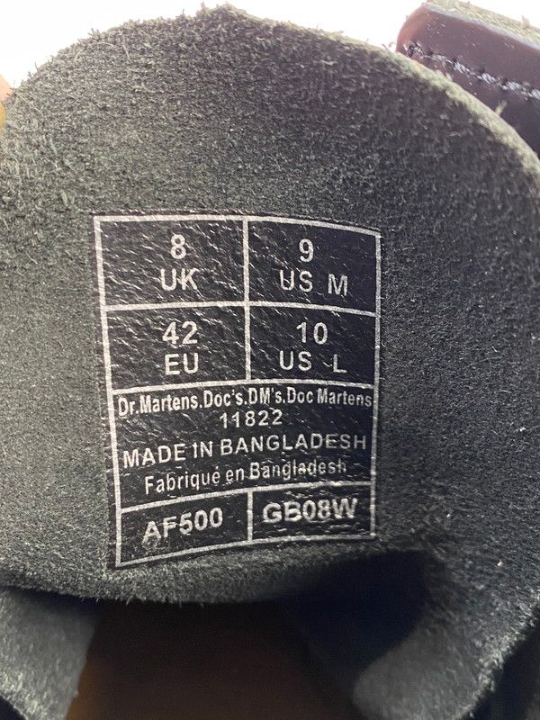 ブーツ 8ホールブーツ