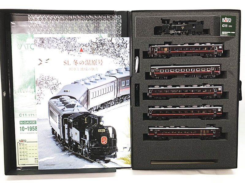 KATO 10-1958 C11 171+14系｢SL冬の湿原号｣ 6両セット 特企品 N