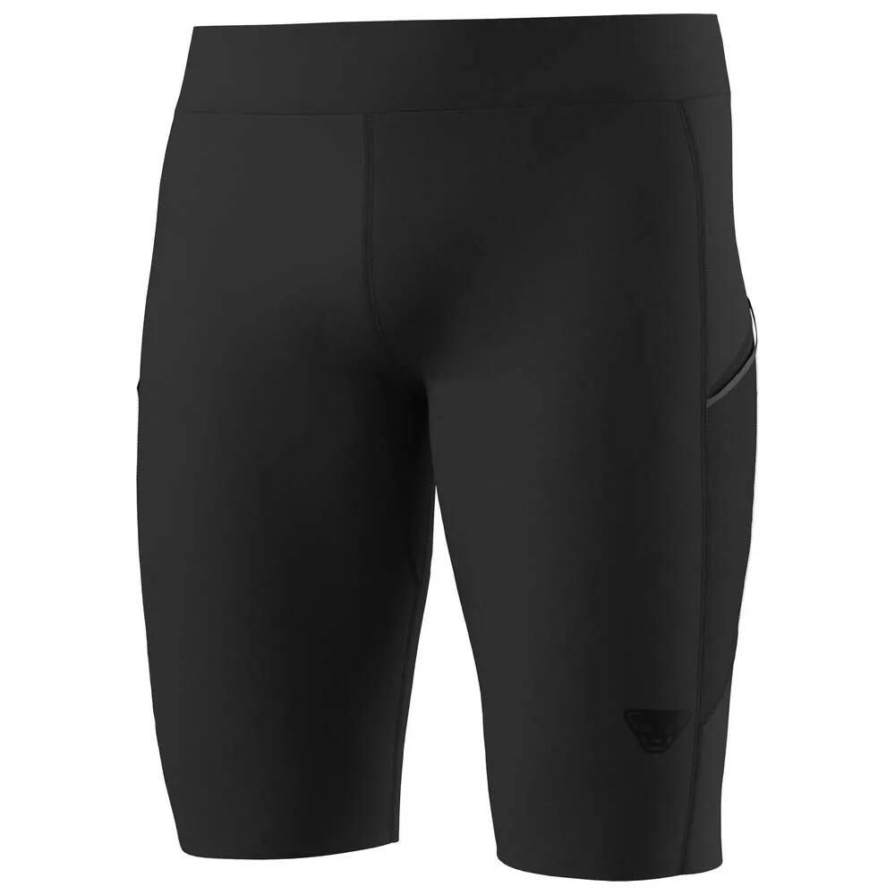 お取り寄せ ２～４週間で発送 ディナフィット スカイ ショート レギンス Black Out t DYNAFIT Sky short leggings t
