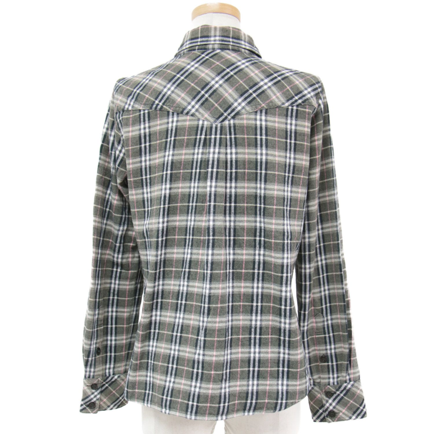 BURBERRY BLUE LABEL バーバリー ブルーレーベル シャツ ネルシャツ 