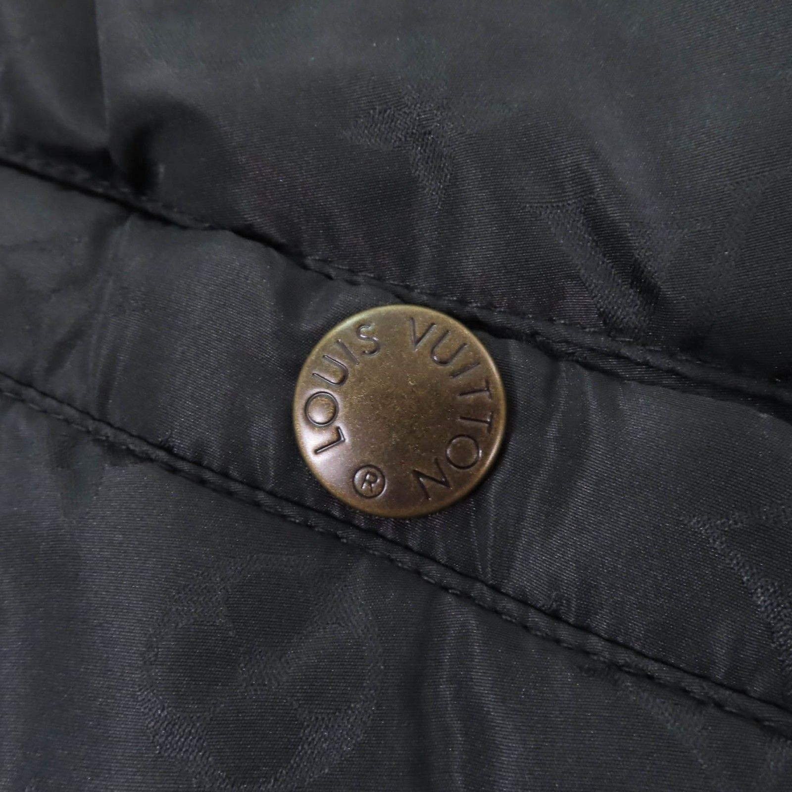 【ルイヴィトン】ビショップスリーブ ボンバージャケット 未使用品☆LOUIS VUITTON ルイヴィトン 22SS シルク モノグラム