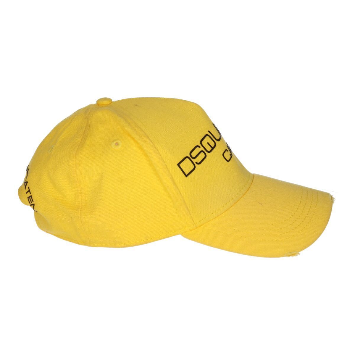 ※まひろ※【DIESEL】DSQUARED2 D2ロゴ キャップ イエロー DSQUARED2 D2ロゴ キャップ イエロー