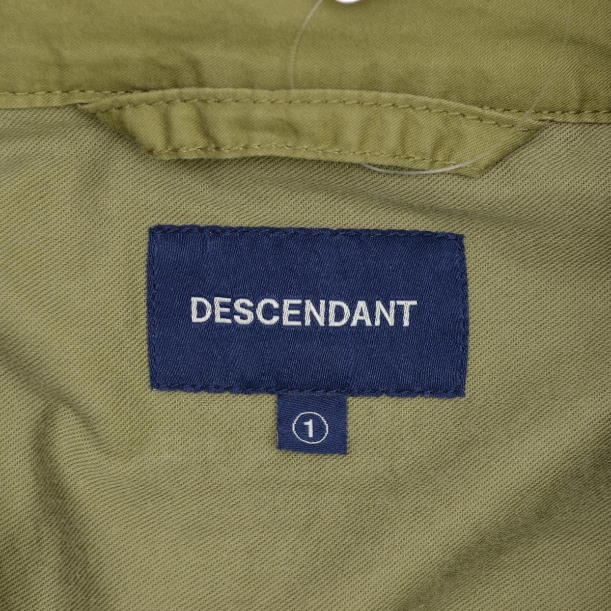 DESCENDANT】19AW BALBOA WEATHER JACKETフード付ジャケット