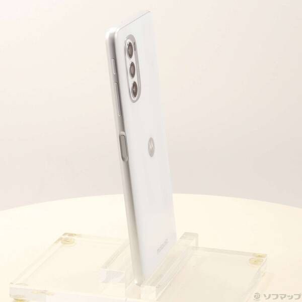 中古品〕 moto g52j 5G 128GB パールホワイト PATM0001JP SIM