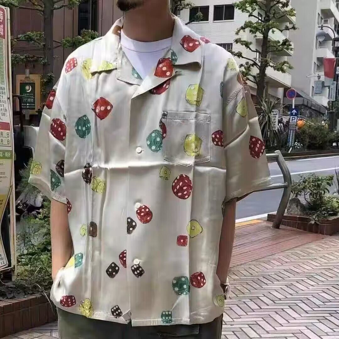 美品 VISVIM 21SS WALLIS SHIRT ダイス柄 アロハシャツ - メルカリ