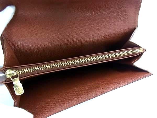 LOUIS VUITTON ルイヴィトン 長財布 モノグラム ポシェット ポルトモネ  