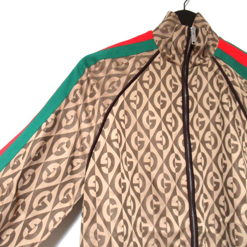 美品 GUCCI グッチ Gランバス シェリーライン トラックジャケット+