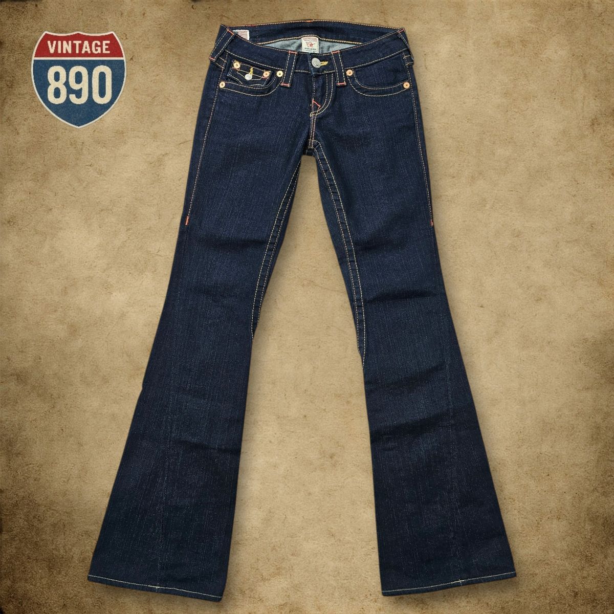 26 TRUE RELIGION TRUE RELIGION トゥルーレリジョン ブーツカット デニム