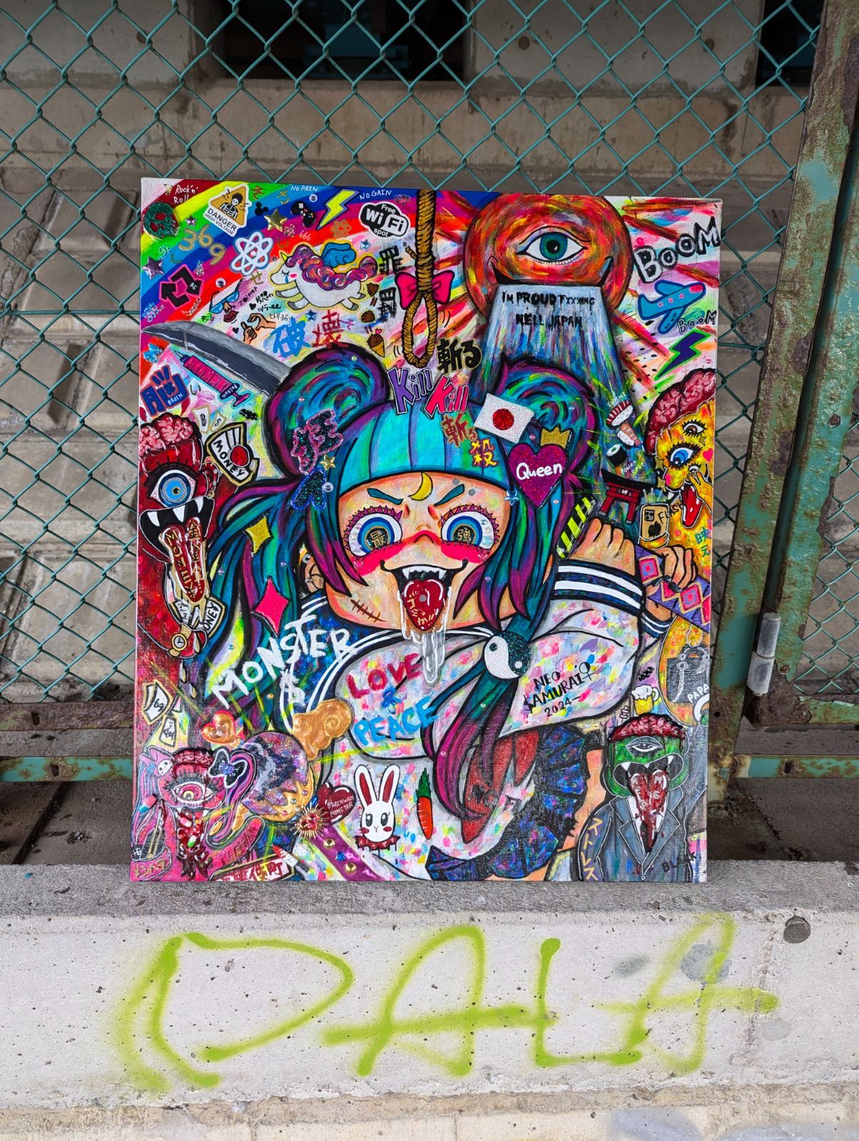 【渋谷ヒカリエ展示作】I'm Proud Fxxxking HELL JAPAN 渋谷ヒカリエ展示作】I'm Proud Fxxxking HELL JAPAN
