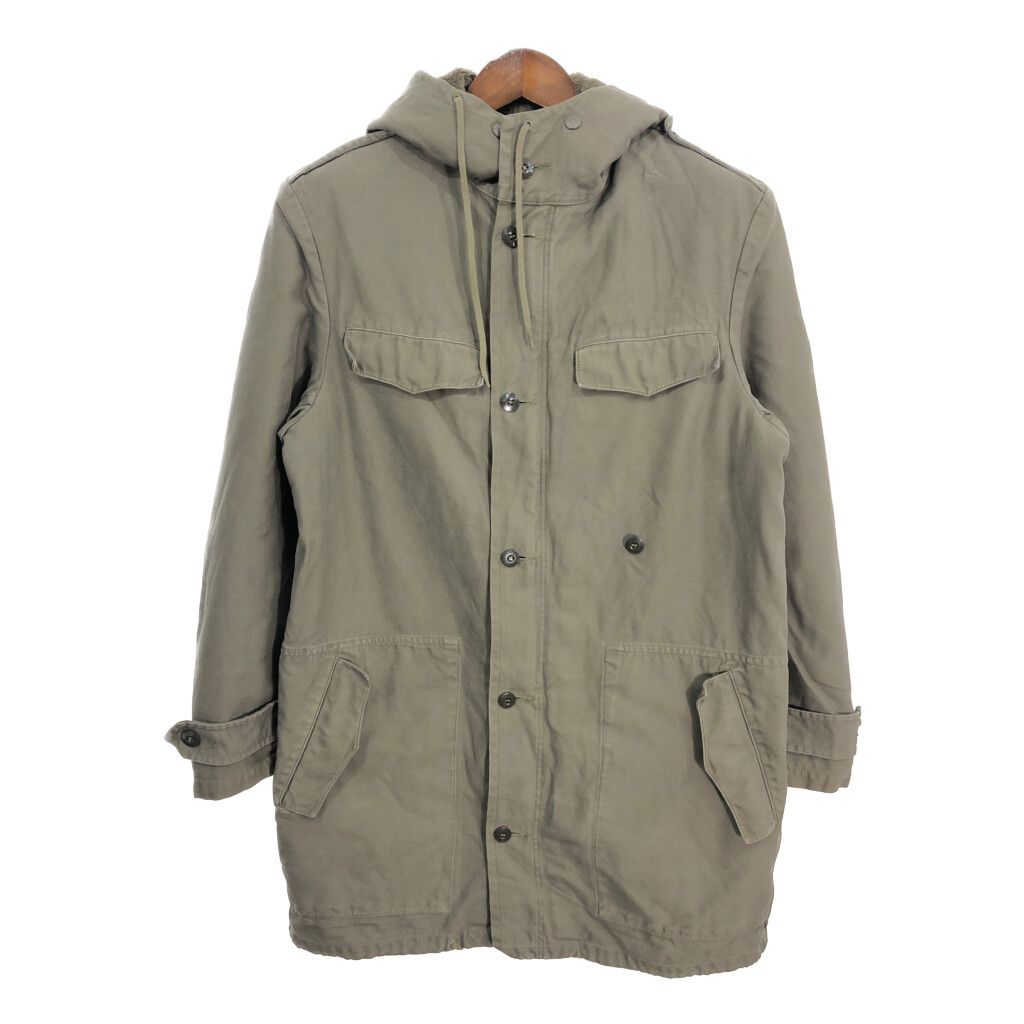 80年代 ドイツ軍 フィールドジャケット ユーロ ミリタリー カーキ (メンズ 180/190/90) 中古 古着 S2529