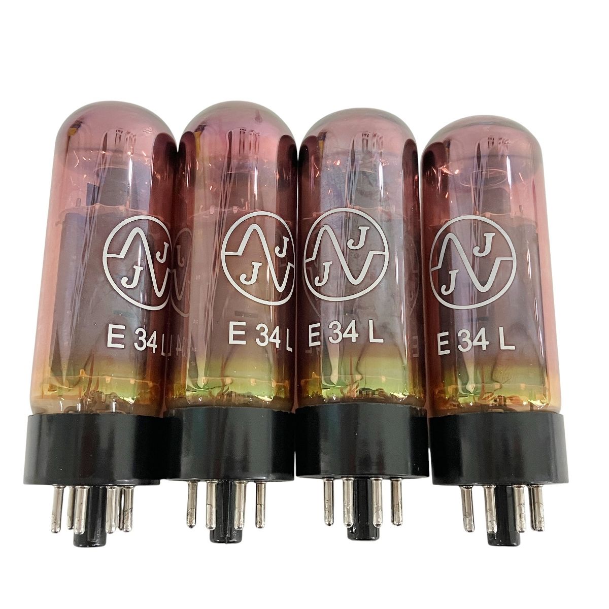 JJ ELECTRONIC E34L RED 真空管 4本セット ジャンク Y10078032