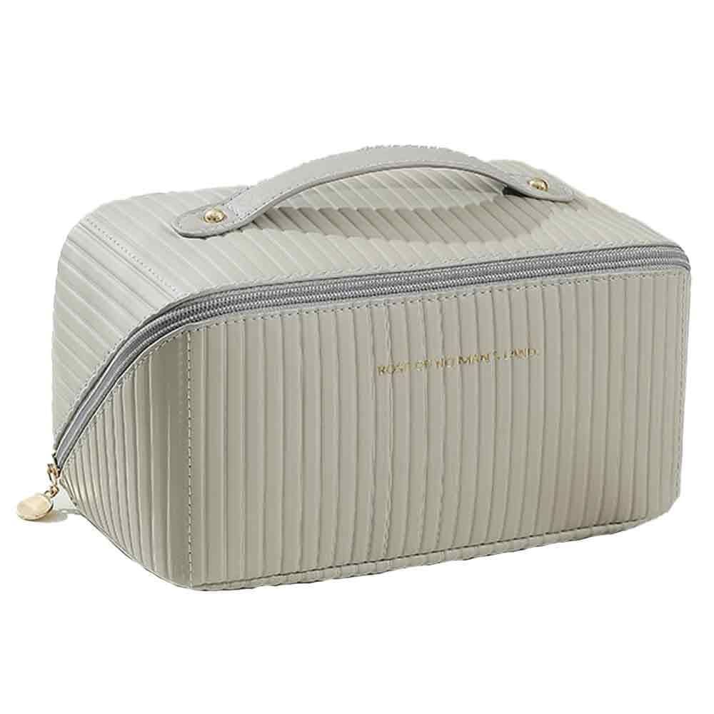 【人気商品】化粧ポーチ 旅行化粧ポーチ 化粧ポーチ 化粧品整理 大容量化粧ポーチ 防水 Newsee 軽量(ハイグレードグレー)