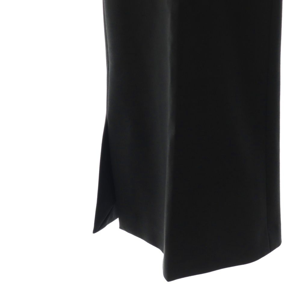 フォクシー FOXEY 25年 Pants Joie パンツ フ スリット 38 ブラック 45699 HK OS DECORATOM_COM_BR